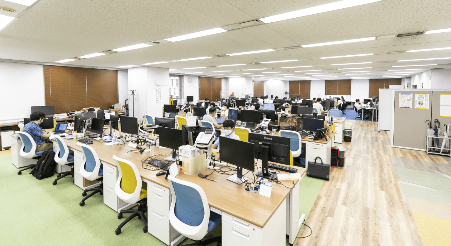 株式会社ユニゾンシステムズのオフィス受付